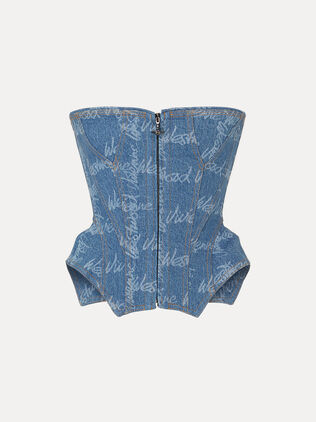 Denim Cobrax Corset