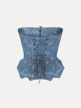 Denim Cobrax Corset